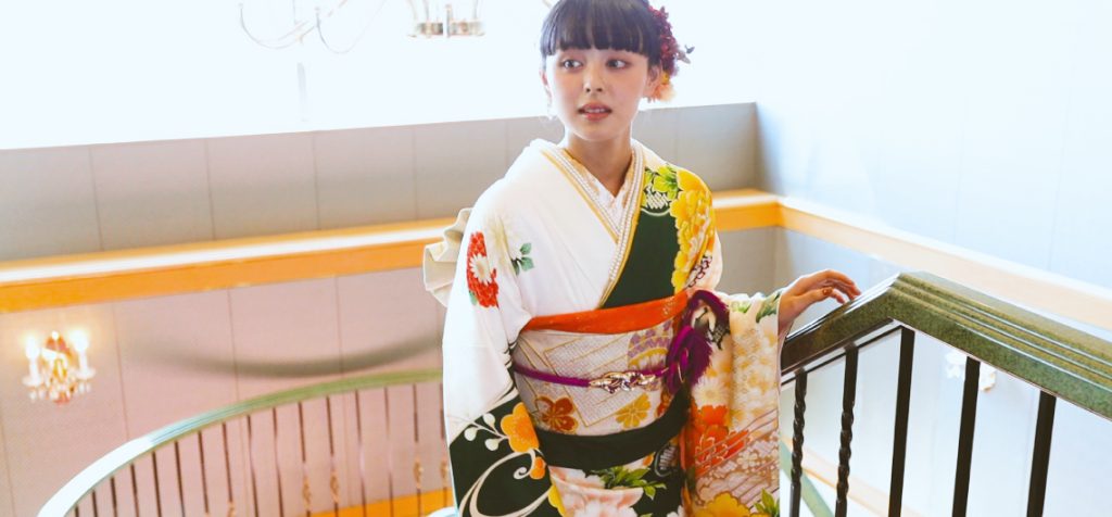 Kimono Yuubi振袖モデル画像
