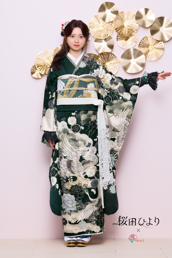 桜田ひより着用振袖【aoi-037】